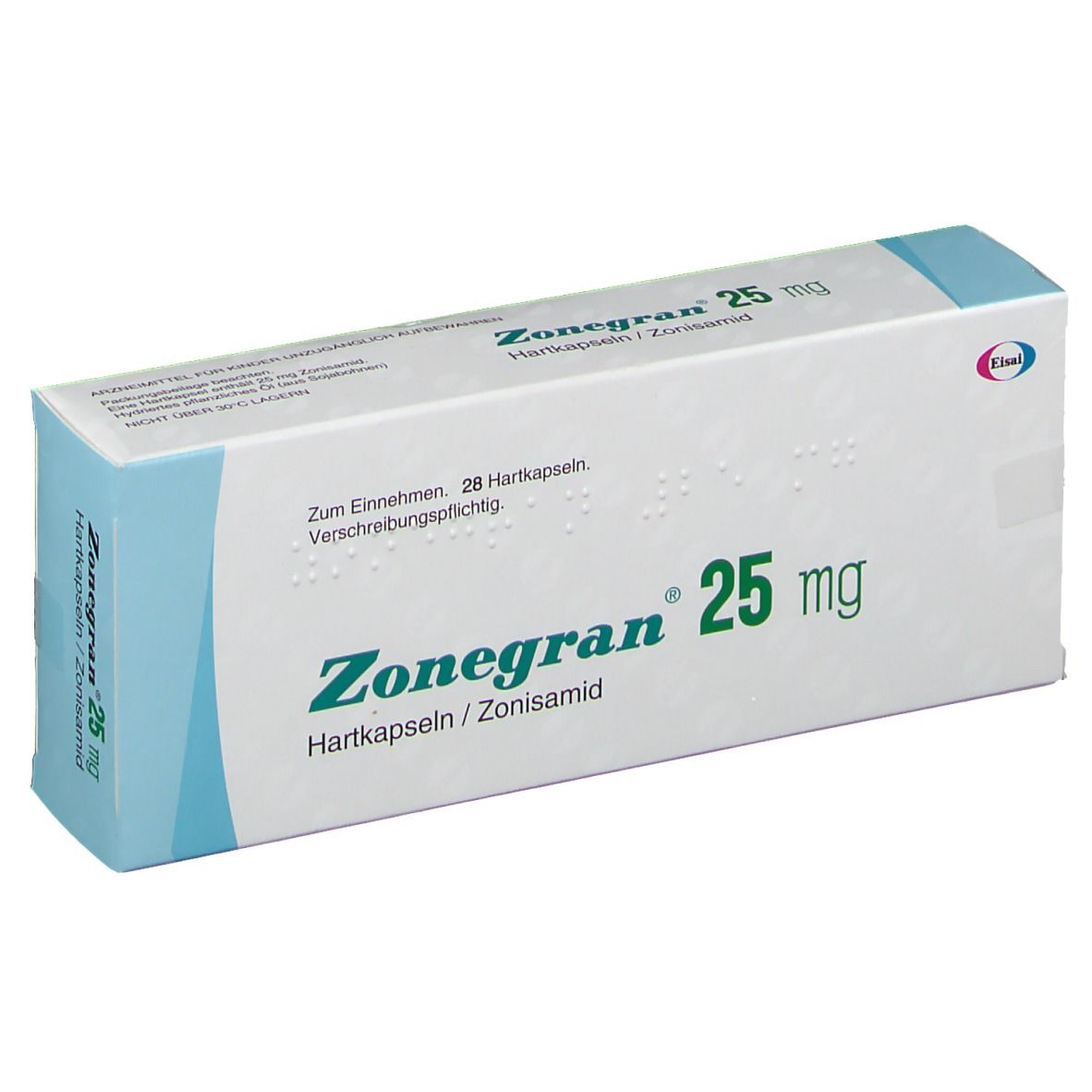 Zonisamide 25mg Zonegran | Exporter | Supplier | Distributor