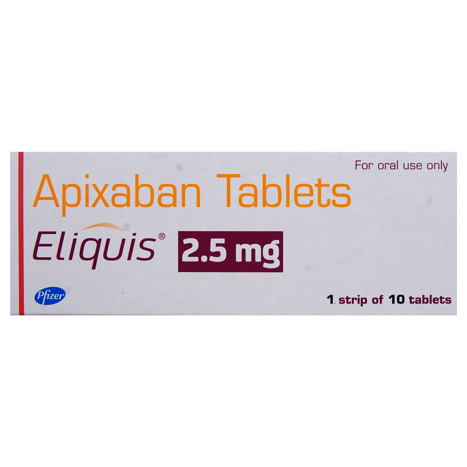 Apixaban 2 5mg Tablet M Care Exports Pharma Exporters