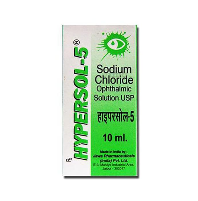 Sodium chloride used sales in eye drops