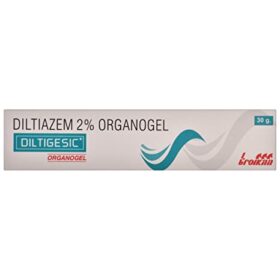 Diltiazem 2% Organogel Diltigesic 30gm