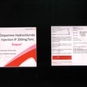 Dopamine Hydrochloride Injection 200mg Dopan