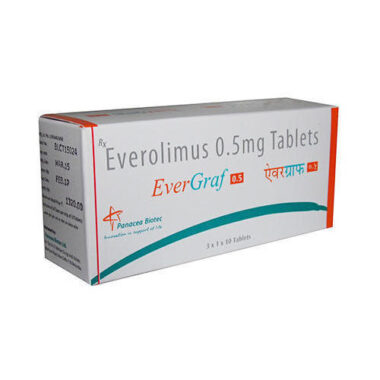 Evergraf 0.5mg tablet