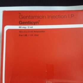 Gentamicin Injection Genticyn 80mg