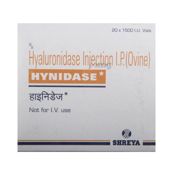 Hyaluronidase Injection IP 1500 IU Hynidase