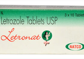 Letrozole 2.5 mg Tablet Letronat