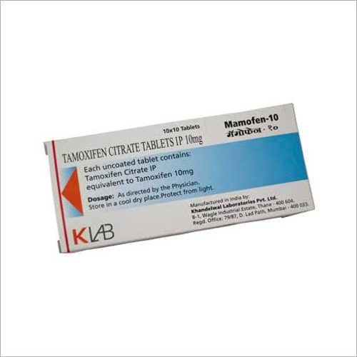Tamoxifen Citrate Tablet 10mg Mamofen-10