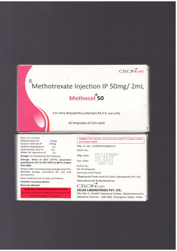 Methocel Injection 50mg