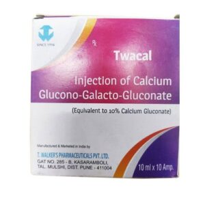 Calcium Gluconate 10mg Twacal Injection