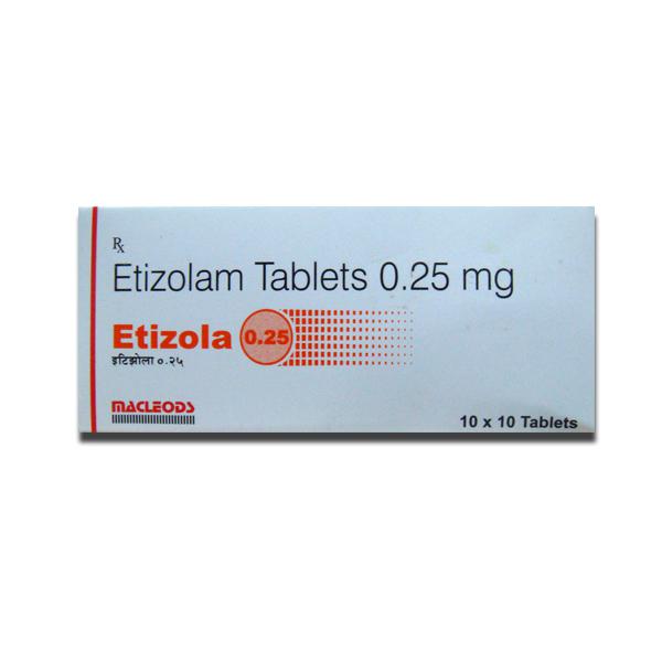 Etizola 0.25mg Tablets
