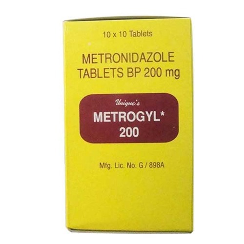 Metronidazole 200mg Tablet Metrogyl
