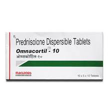 Prednisolone 10 mg Omnacortil 10