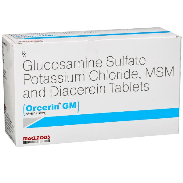 Glucosamine 750mg Tablet Orcerin Gm