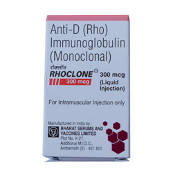 Anti Rh D Immunoglobulin 300mcg Injection Rhoclone