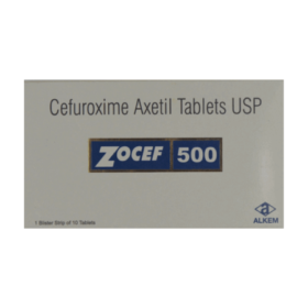 Zocef 500mg Tablet