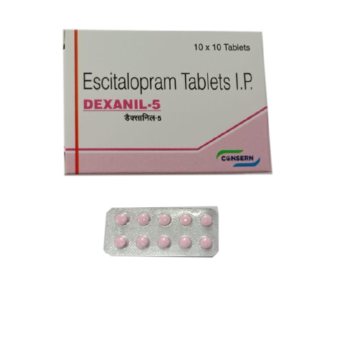 Escitalopram 5 mg Tablet