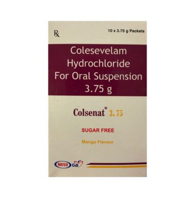 Colsenat 3.75g oral sus