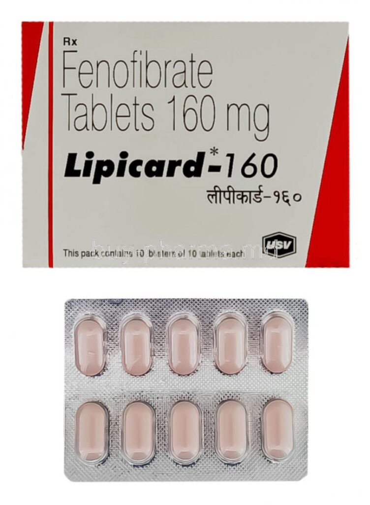 fenofibrate-160mg-tablet-lipicard-exporter-supplier-distributor