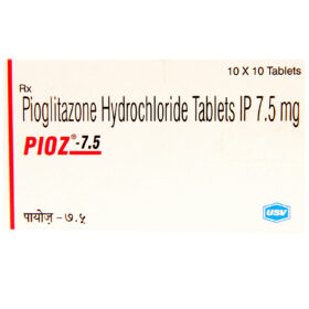 Pioglitazone 7.5mg tablets