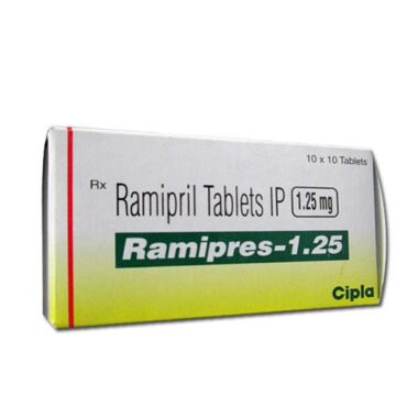 Ramipres 1.25mg Tablet