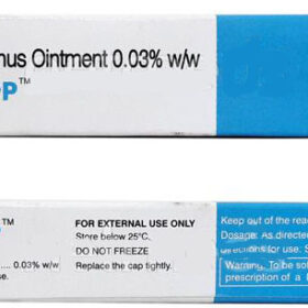 Tacrolimus 0.03% w/w Ointment 10gm T Top