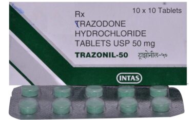 Trazonil 50mg Tablet Trazodone