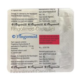 Fingolimod 0.5mg  Capsule