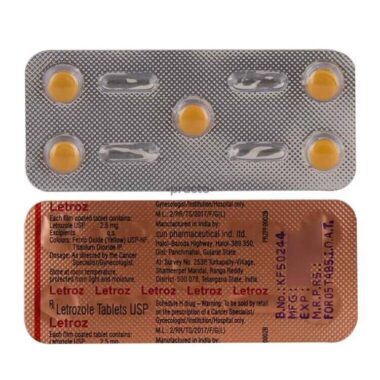 Letroz 2.5mg Tablet 