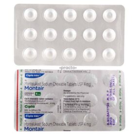 Montair 4 mg Chewable Tablet