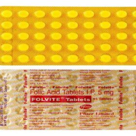 Folic Acid Folvite 5 Tab