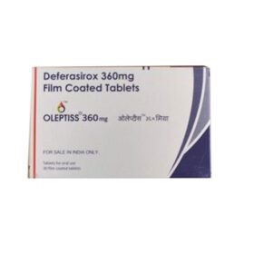 Deferasirox Oleptiss 360 mg Tablet