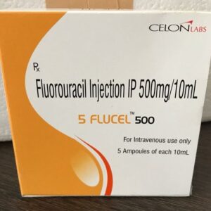 Fluorouracil 500mg 5 Flucel