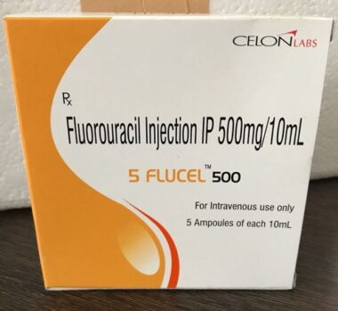 Fluorouracil 500mg 5 Flucel