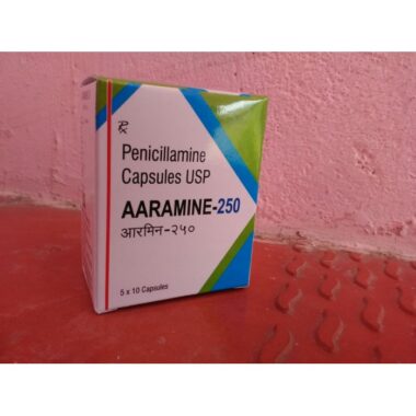 Penicillamine 250mg Aaramine Capsule