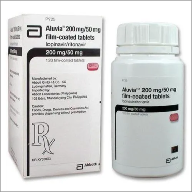 Ritonavir 50mg + Lopinavir 200mg Aluvia