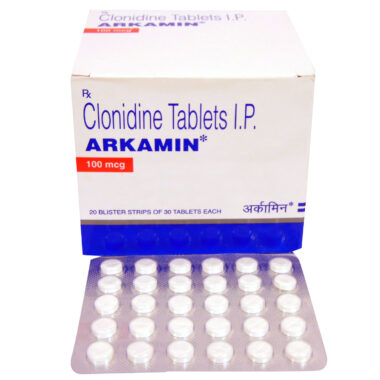 Clonidine 100 mcg Arkamin Tablet