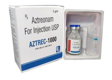 Aztreonam Aztrec 1 gm Injection