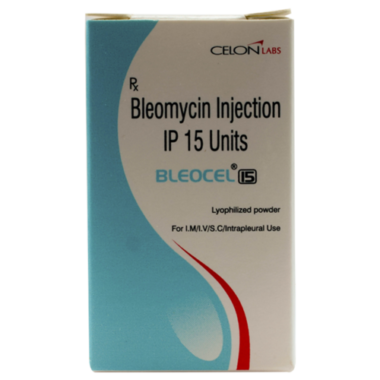 Bleomycin 15 IU Bleocel 15 mg Injection