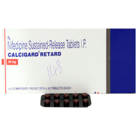 Nifedipine 20mg  Tablet CALCIGARD RETARD