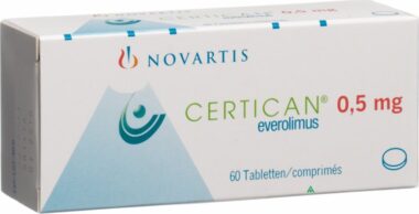 Everolimus 0.5mg Certican Tablet