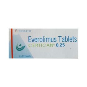 Everolimus 0.25mg Certican Tablet