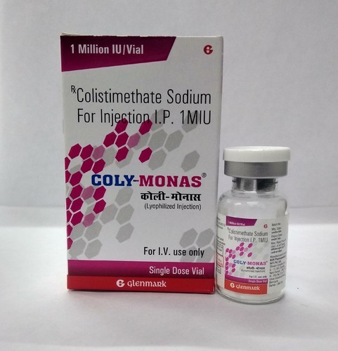 Colistimethate Sodium 1Million IU Coly-Monas