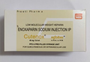 Enoxaparin 40mg Cutenox Injection