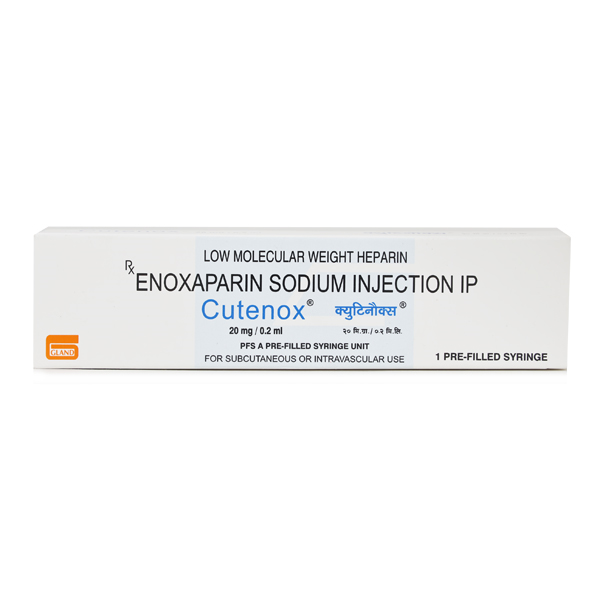 Enoxaparin 20mg Cutenox Injection