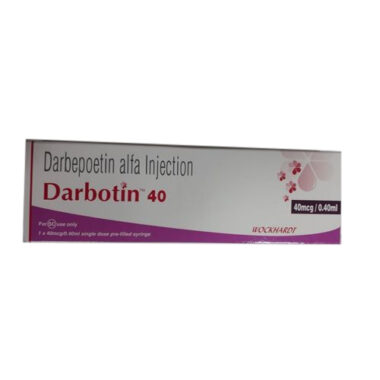 DARBEPOETIN ALFA DARBOTIN 40MCG