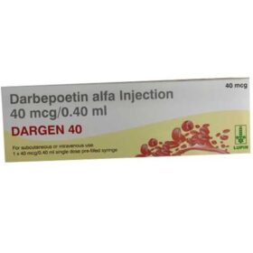 Darbepoetin alfa 40mcg Dargen Injection