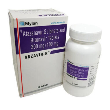 Atazanavir 300mg + Ritonavir 100mg Anavir R