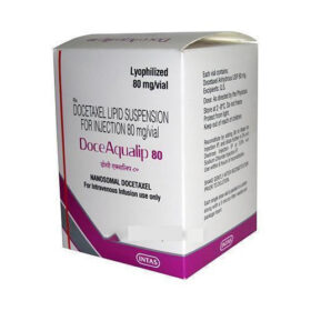 Docetaxel 80mg Doceaqualip Injection