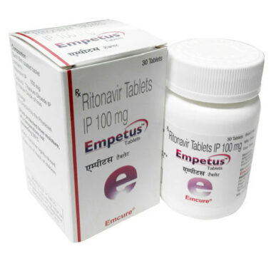 Ritonavir 100mg Empetus Tablet