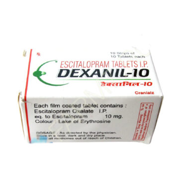 Escitalopram Dexanil 10 mg Tab