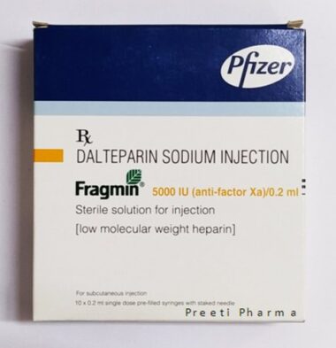 Dalteparin Fragmin 5000 IU Injection